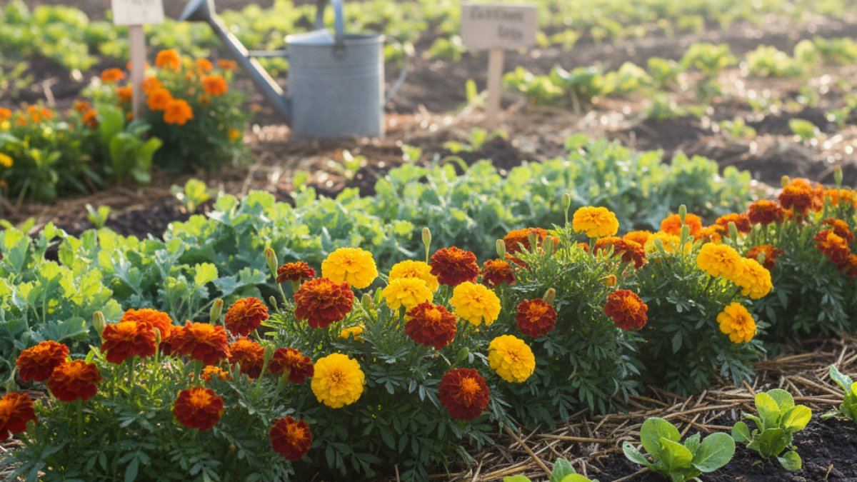 Semis de Printemps : Le Tagète, Votre Allié Anti-Ravageurs Naturel